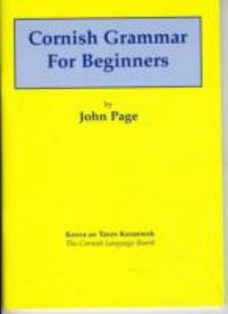 Paperback Cornish Grammar for Beginners Book