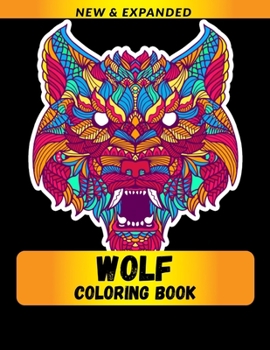 Paperback Wolf Coloring Book: Coloring Book for Adults Relaxation Book