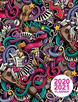 Paperback 2020 2021 Planner: Simple Daily, Weekly and Monthly Planner 2 Years - Agenda Schedule Organizer Logbook and Personal Journal Diary - 24 M Book