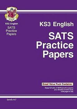 Paperback Ks3 English Practice Papers Book