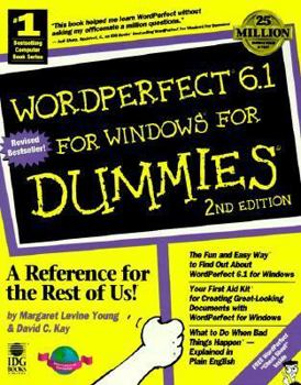 Paperback Wp 6 1 Windows for Dummies Book