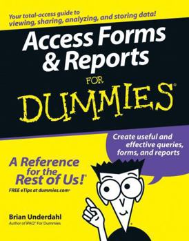 Paperback Access Forms and Reports for Dummies Book