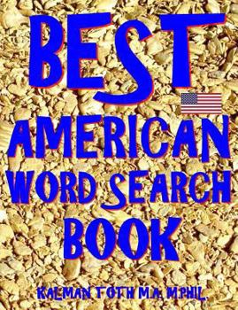 Paperback Best American Word Search Book: 133 Entertaining & Challenging Themed Word Puzzles Book