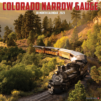 Calendar Colorado Narrow Gauge Railroads 2023 Wall Calendar Book