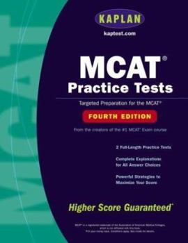 Paperback MCAT Practice Tests: Fourth Edition Book