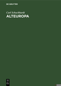 Hardcover Alteuropa [German] Book
