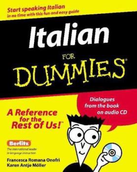 Paperback Italian for Dummies [With CD] Book