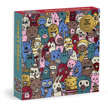 Misc. Barbtropolis Sweet Dreams 500 Piece Foil Puzzle Book