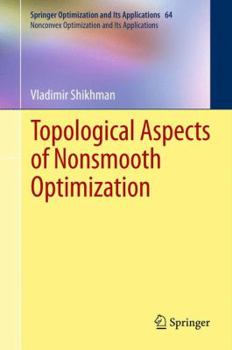 Paperback Topological Aspects of Nonsmooth Optimization Book