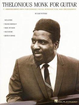 Paperback Thelonious Monk for Guitar Book