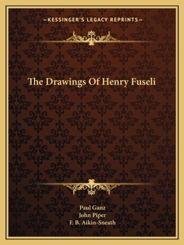 Paperback The Drawings Of Henry Fuseli Book