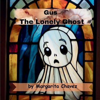 Paperback Gus The Lonely Ghost [Large Print] Book