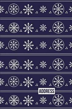 Address.: Address Book. (Christmas Edition Vol. 35) Glossy And Soft Cover, Large Print, Font, 6" x 9" For Contacts, Addresses, Phone Numbers, Emails, Birthday And More.