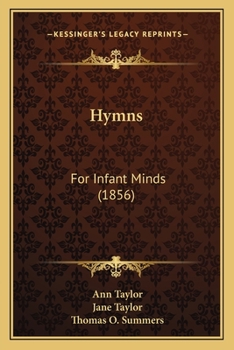 Paperback Hymns: For Infant Minds (1856) Book