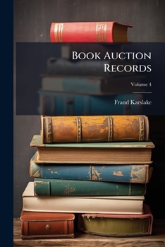 Book Auction Records, Volume 4
