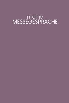 Messegespräche: Notizbuch zum Ausfüllen zur Erfassung von Gesprächen mit (Neu-)Kunden | Motiv: Lila (German Edition)