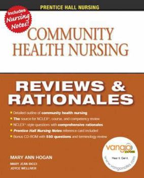 Paperback Prentice Hall Nursing Reviews & Rationales: Community Health Nursing Book
