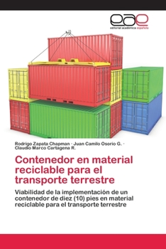 Contenedor En Material Reciclable Para El Transporte Terrestre