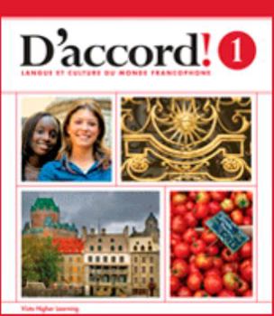 Hardcover D'accord! ©2015 Level 1 Student Edition w/ Supersite Access Book