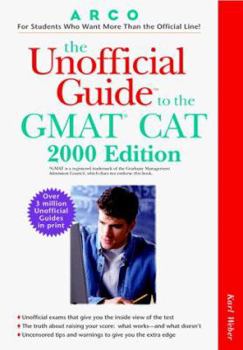 Paperback The Unofficial Guide to the GMAT CAT Book