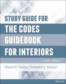 Paperback Study Guide for The Codes Guidebook for Interiors Book