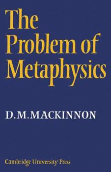 Paperback The Problem of Metaphysics Book