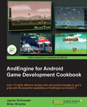 Paperback Andengine for Android Game Development Cookbook Book