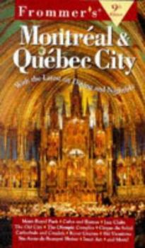 Paperback Frommer's Montreal & Quebec City Book