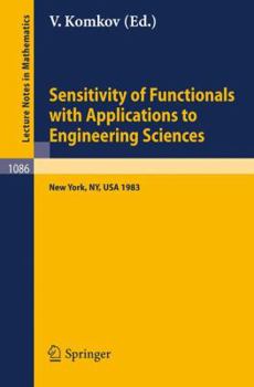 Paperback Sensitivity of Functionals with Applications to Engineering Sciences: Proceedings of a Special Session of the American Mathematical Society Spring Mee Book