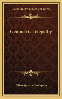 Hardcover Geometric Telepathy Book