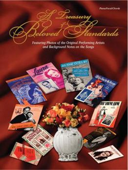 Paperback A Treasury of Beloved Standards: Piano/Vocal/Chords Book