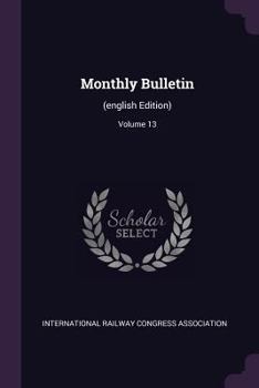 Paperback Monthly Bulletin: (english Edition); Volume 13 Book
