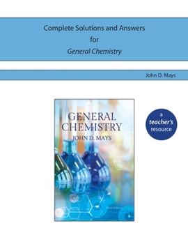 Paperback Complete Solutions and Answers for General Chemistry Book