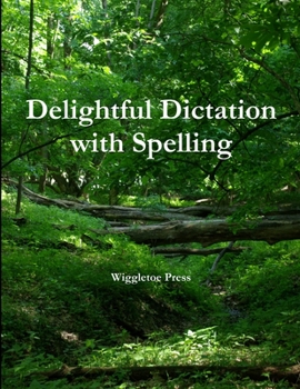Paperback Delightful Dictation with Spelling Book