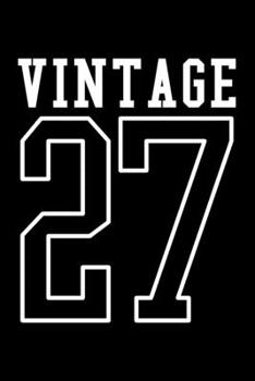 VINTAGE: Dot Grid Journal, Diary, Notebook, 6x9 inches with 120 Pages.