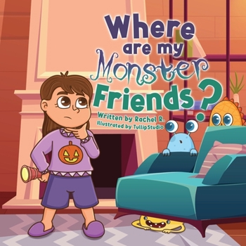 Paperback Where are my monster friends? [Large Print] Book