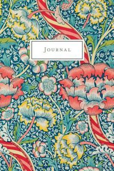 Paperback Journal: Peony Flowers Vintage Floral Design - Journal, Notebook, Diary (College Ruled) Book