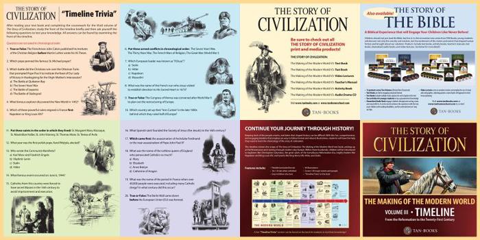 Story of Civilization : Volume III - the Making of a Modern World Timeline