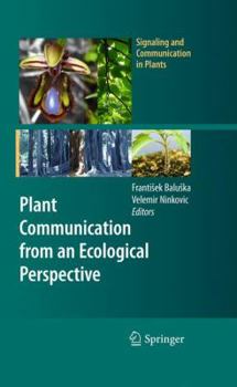 Hardcover Plant Communication from an Ecological Perspective Book