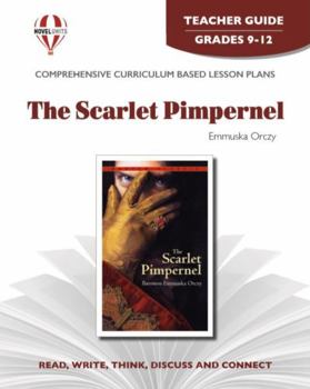 Paperback The Scarlet Pimpernel - Teacher Guide by Novel Units Book