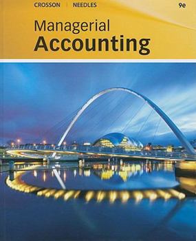 Hardcover Managerial Accounting Book