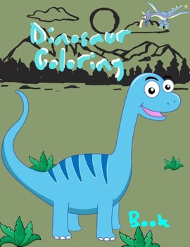 Dinosaur Coloring Book: Dinosaur Activity Book for Kids Ages 4-8: Fun Art Workbook Games for Learning, Coloring, Word Search, Spot the Difference, Puzzles and More  (Creative and Smart kids)