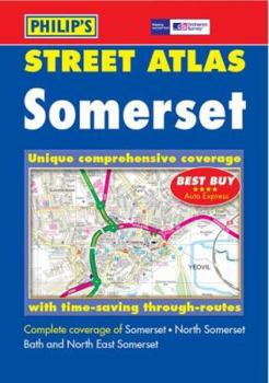 Paperback Street Atlas Somerset Book