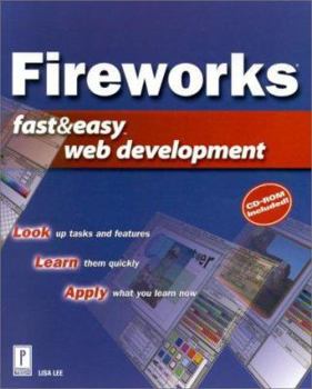 Paperback Macromedia Fireworks Fast & Easy Web Development Book