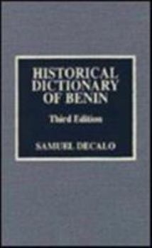 Hardcover Historical Dictionary of Benin Book