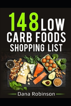 Paperback 148 Low Carb Foods Shopping List Book