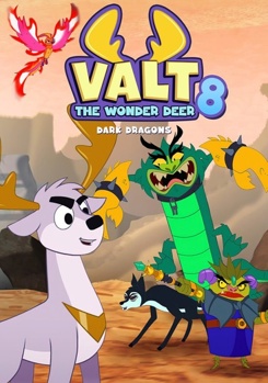 DVD Valt The Wonder Deer 8: Dark Dragons Book