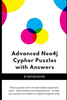 Paperback Advanced Neo4j Cypher Puzzles with Answers Book