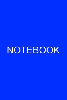 Notebook: Blue Color (College Ruled 120 Pages): for Writing, Journaling, Notekeeping at School, Home or Work (Jacky Diamonds Notebooks)