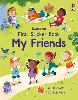 Paperback First Sticker Book My Friends Book